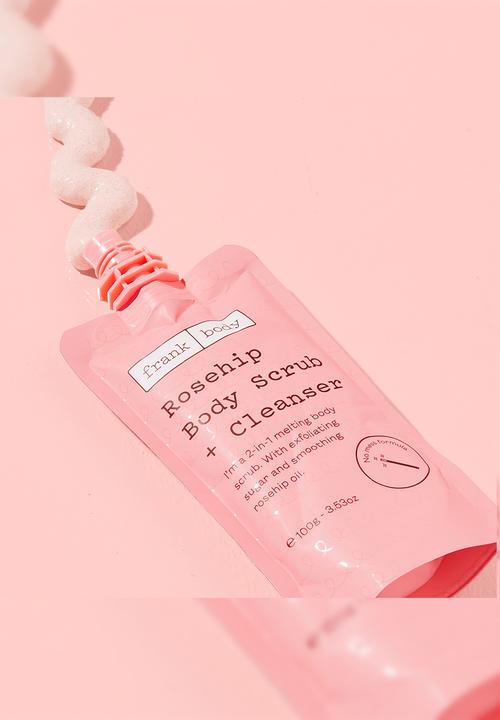Frank Body - Rosehip Body Scrub + Cleanser - 100g