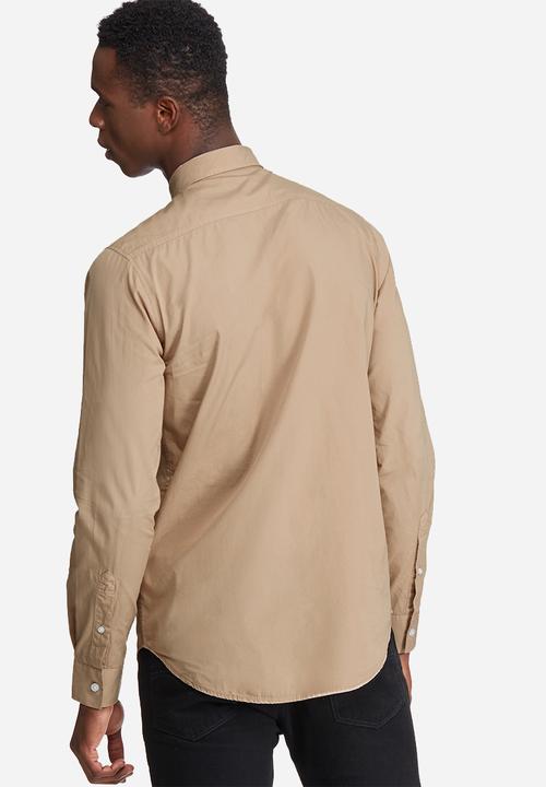 basicthread - Slim fit Poplin shirt