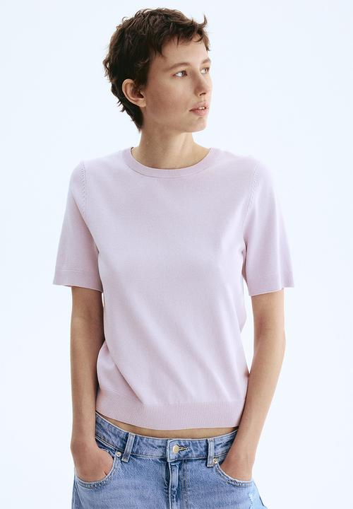 H&M - Fine-knit top - lilac