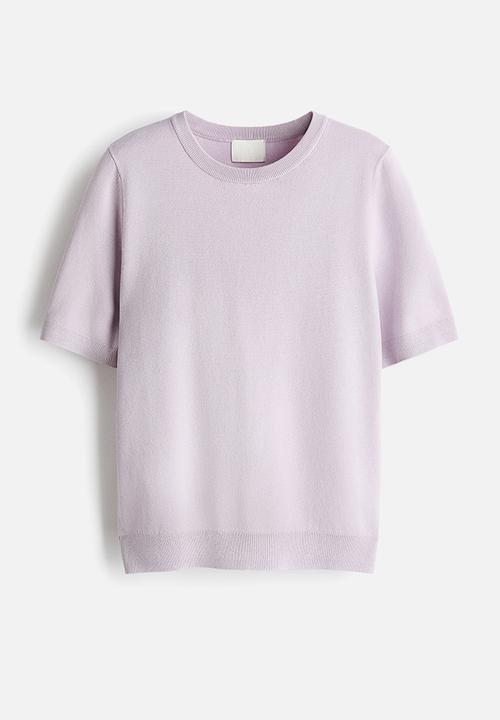 H&M - Fine-knit top - lilac