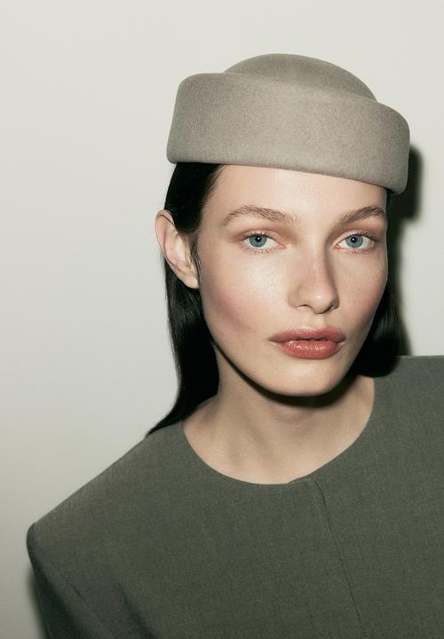 H&M - Wool hat - light greige