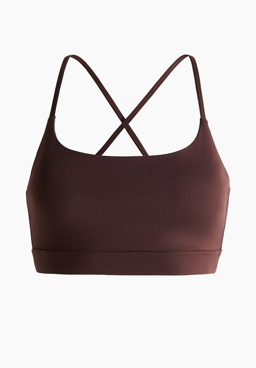 H&M - Sculptmove™ sports bra - warm brown