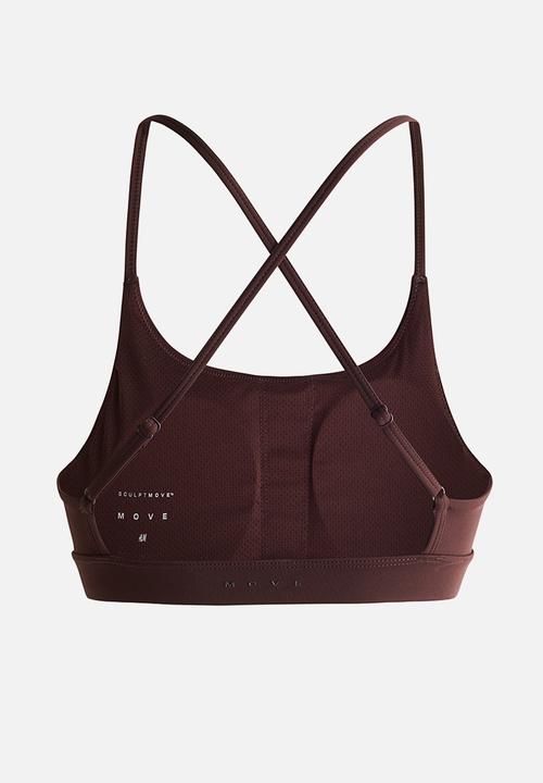 H&M - Sculptmove™ sports bra - warm brown