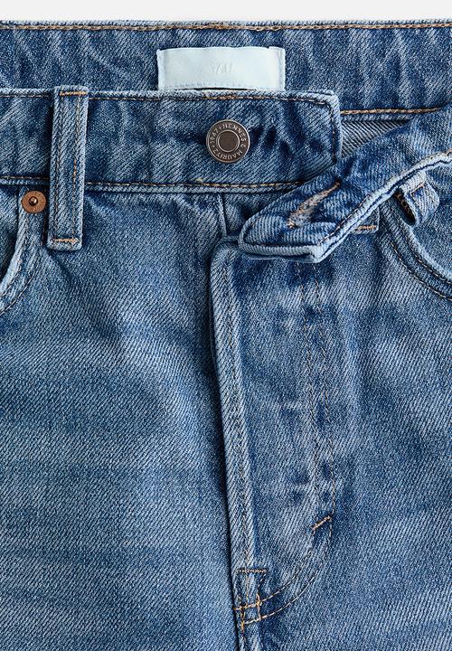 H&M - Denim bermuda shorts - light denim blue