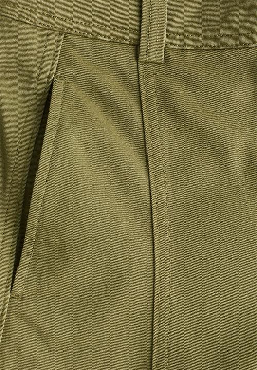 H&M - Barrel-leg cargo trousers - khaki green
