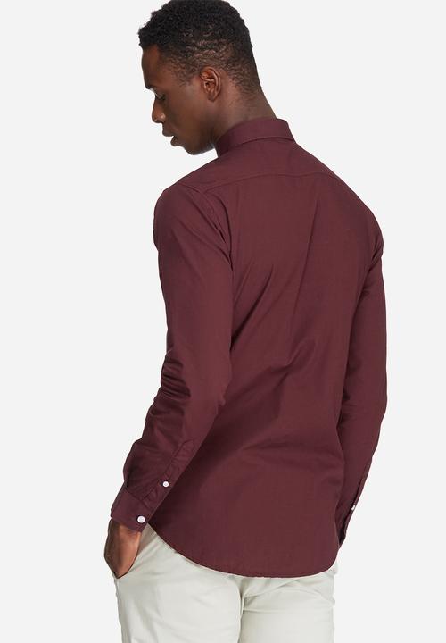 basicthread - Slim Fit Poplin shirt