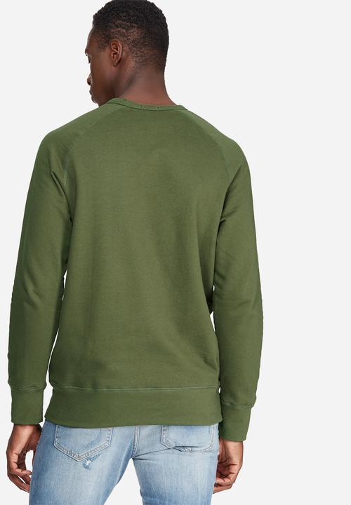 basicthread - Graphic pullover crew sweat