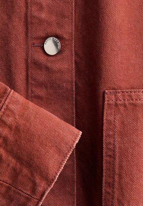 H&M - Twill shacket - rust brown