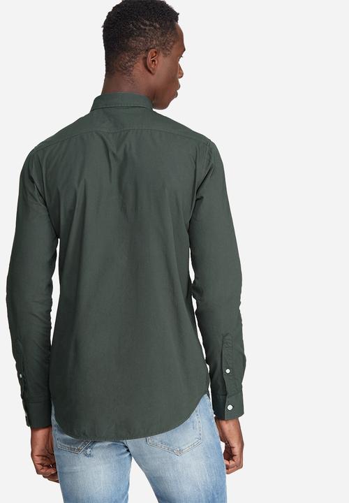 basicthread - Slim fit Poplin shirt