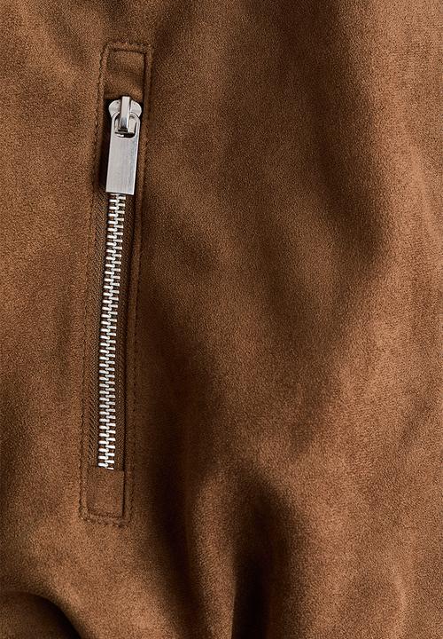 H&M - Napped jacket - brown