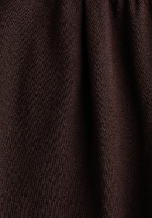 H&M - Wide interlock joggers - dark brown