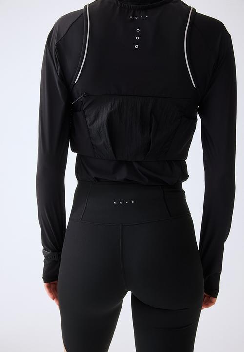 H&M - Running cycling shorts with shapemove™ - black