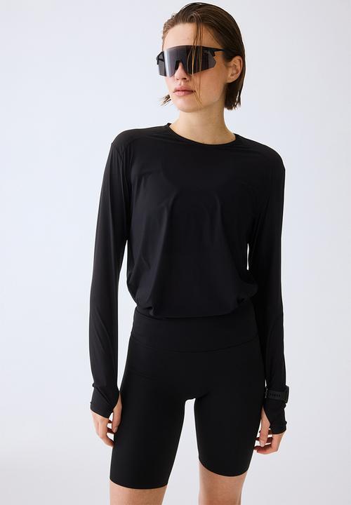 H&M - Running cycling shorts with shapemove™ - black