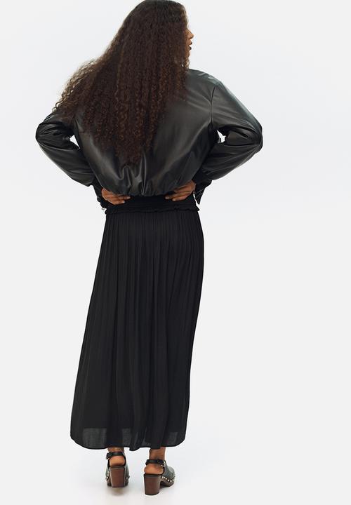 H&M - Tasseled maxi skirt - black