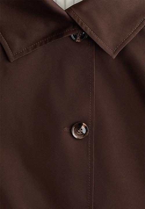H&M - Twill jacket - dark brown
