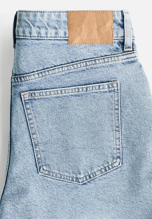 H&M - Denim shorts - light denim blue