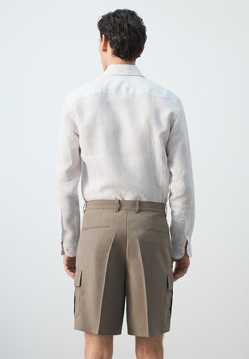 MANGO - Shirt Tucanr - Whiite