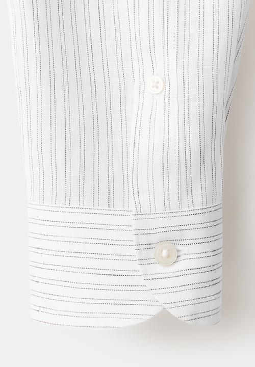 MANGO - Shirt Tucanr - Whiite
