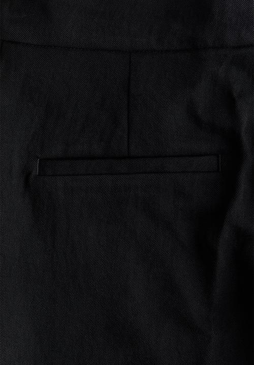 H&M - Bootcut tailored trousers - black