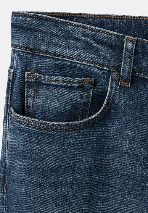 MANGO - Jeans Ben - Blue