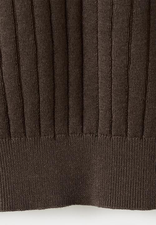MANGO - Poloshirt Orion - Brown