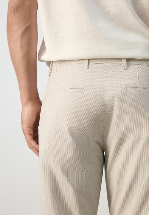 MANGO - Trousers Jon - Camel