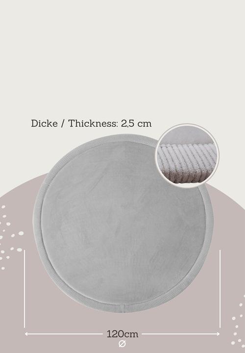Hakuna Matte - CloudSoft Play Mat Carpet - Grey