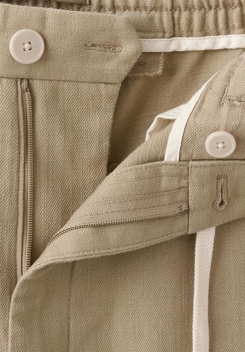 MANGO - Trousers Onix - Beige