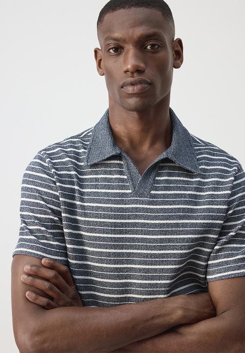MANGO - Poloshirt Begur - Navy