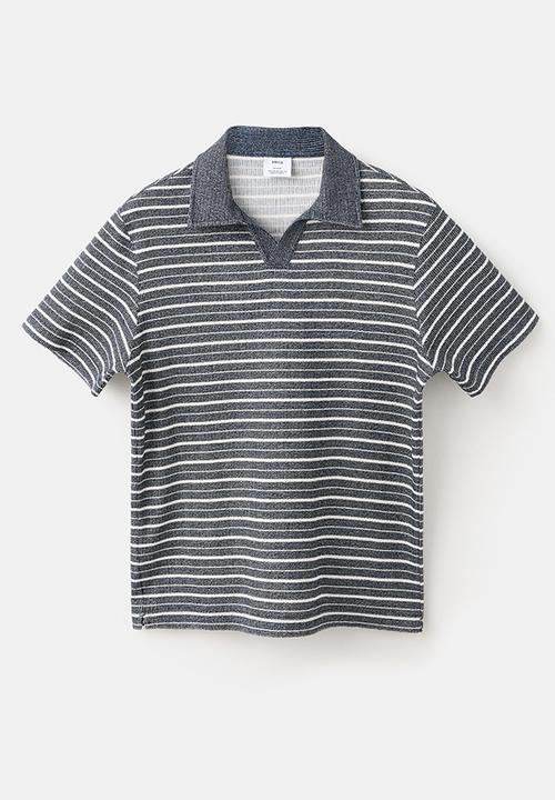MANGO - Poloshirt Begur - Navy