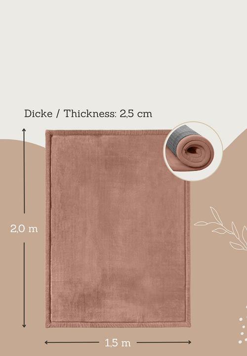 Hakuna Matte - CloudSoft Play Mat Carpet - Mocha