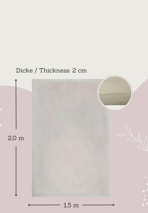 Hakuna Matte - CloudSoft Play Mat Carpet - Light Grey