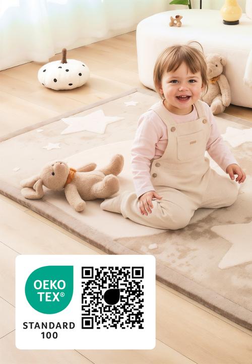 Hakuna Matte - CloudSoftRise Play Mat 3D Carpet  -  Moon & Stars