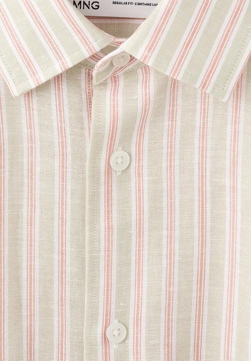 MANGO - Shirt Rug - Orange