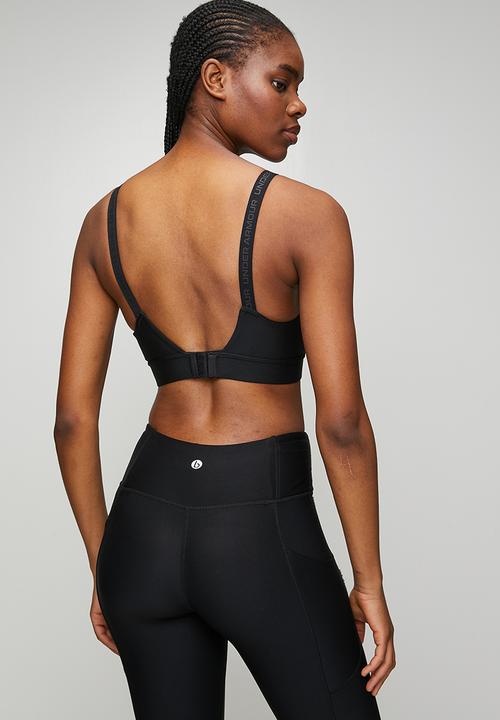 Under Armour - Ua Infinity Mid 2.0 Bra - Black/Black