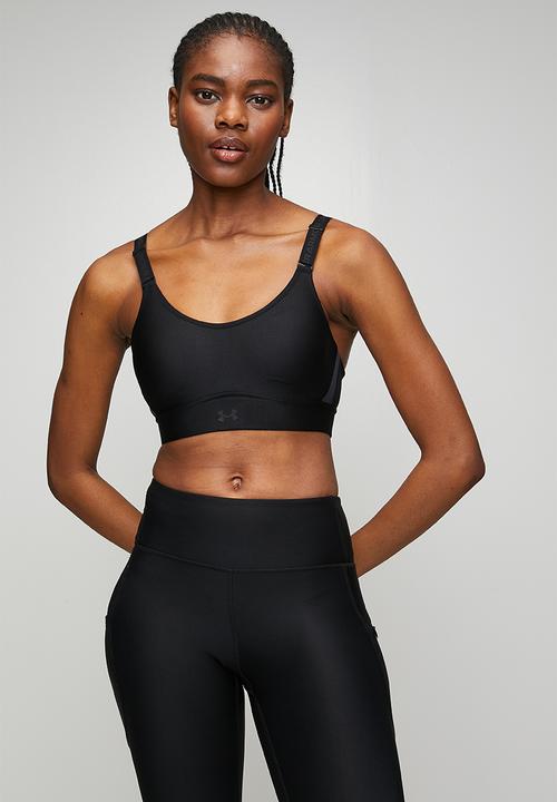 Under Armour - Ua Infinity Mid 2.0 Bra - Black/Black