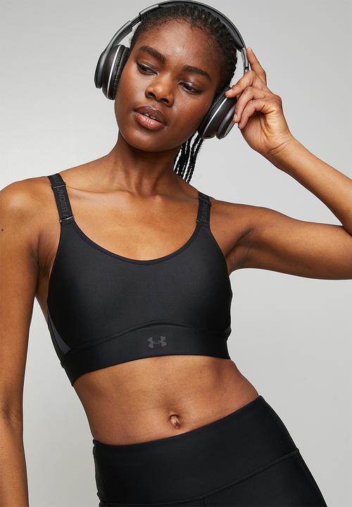 Under Armour - Ua Infinity Mid 2.0 Bra - Black/Black
