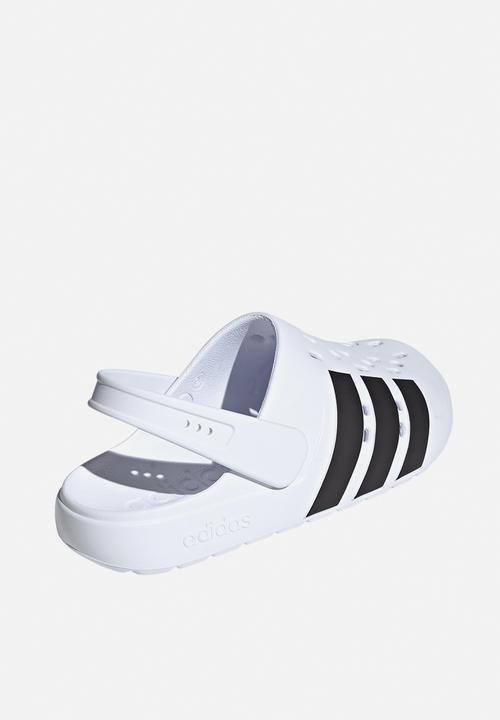 adidas Originals - Adilette Clog 2.0 - Ftwr White/Core Black/Ftwr White