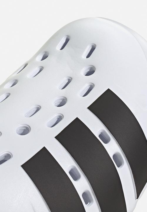 adidas Originals - Adilette Clog 2.0 - Ftwr White/Core Black/Ftwr White