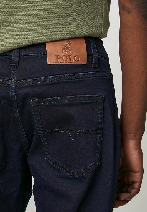 POLO - Mens Simon straight leg jean - black