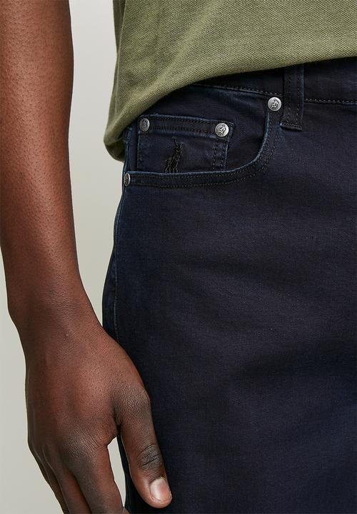 POLO - Mens Simon straight leg jean - black