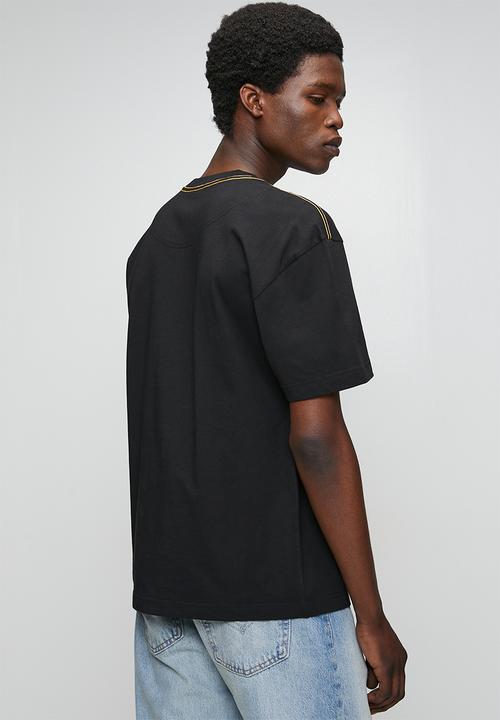 Steve Madden - Mens Levin Crew Neck T-Shirt - Black
