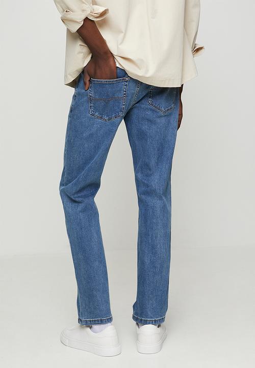 POLO - Mens Simon straight leg jean - blue