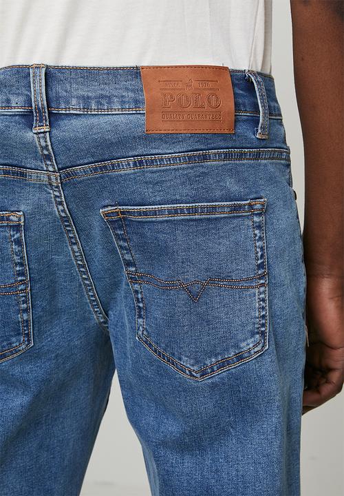 POLO - Mens Simon straight leg jean - blue