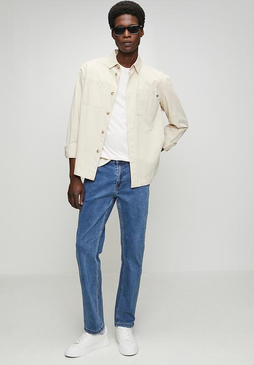 POLO - Mens Simon straight leg jean - blue