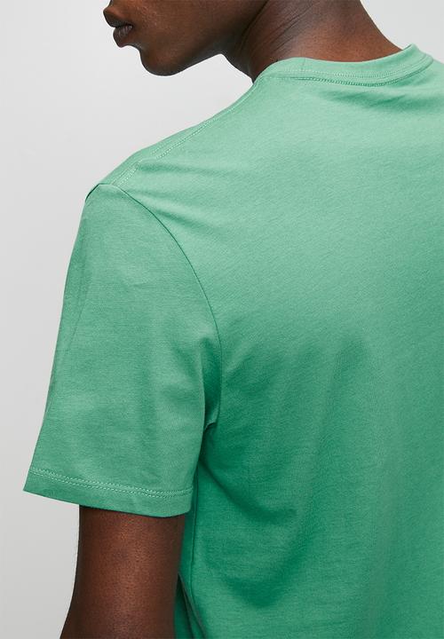 Calvin Klein - Ss 30s distress monogram graphic tee - wild green
