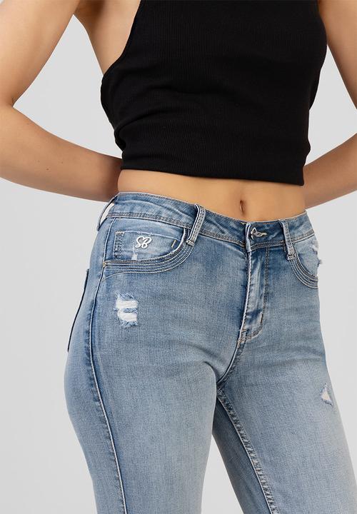 SISSY BOY - Alyssa Bootleg Jeans - Medium Vintage