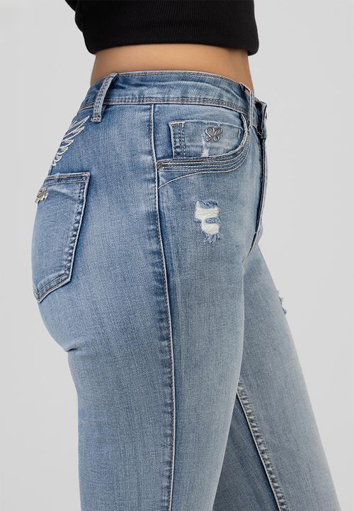 SISSY BOY - Alyssa Bootleg Jeans - Medium Vintage