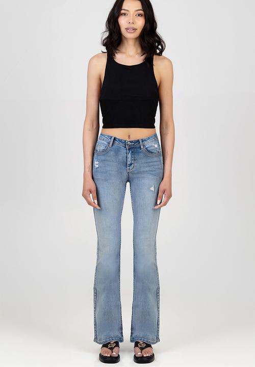 SISSY BOY - Alyssa Bootleg Jeans - Medium Vintage