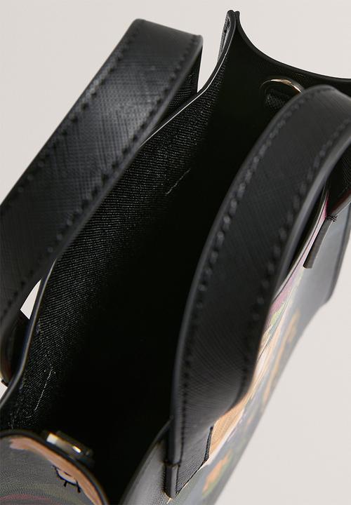 Ted Baker - Vecon: Floral Printed Mini Icon - Black